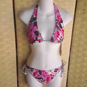 Womens ninety-nine degrees Two Piece Bathingsuit/Bikini Size L